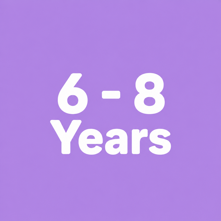 6-8 سنوات